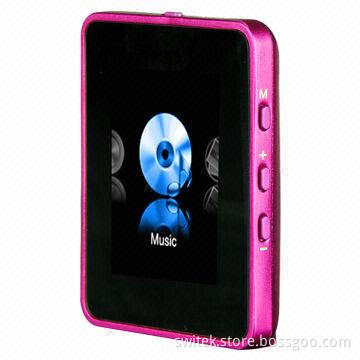 1.8-inch Private MP4 Player with Touchscreen, FM Radio, Supports E-book Function and Zero Flash